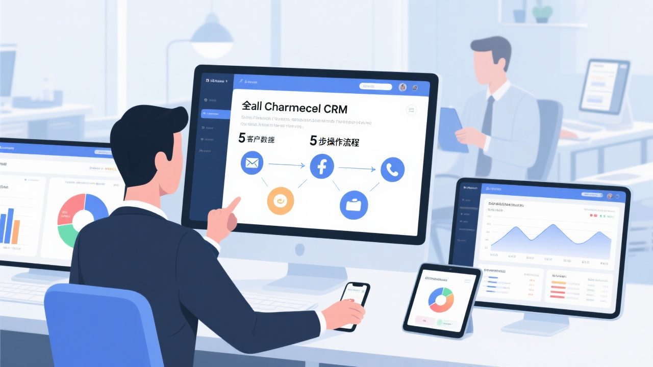 怎样最先全渠道CRM系统？？？？？5步完整操作流程