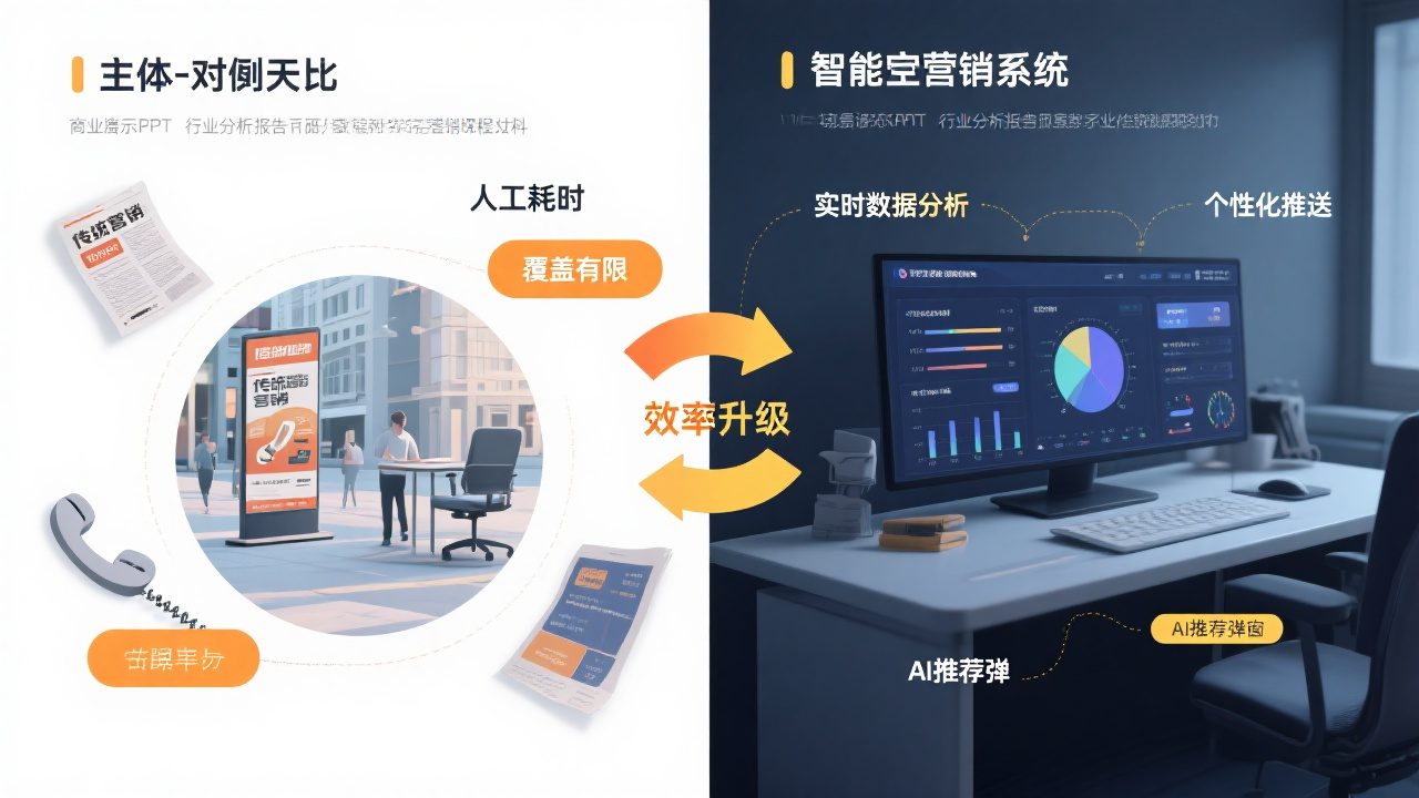 智能营销系统与古板营销的区别