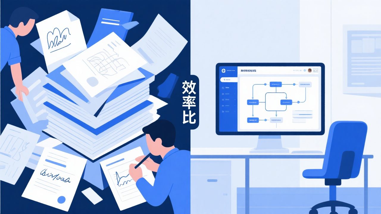 服务流程治理系统与手工治理的主要区别