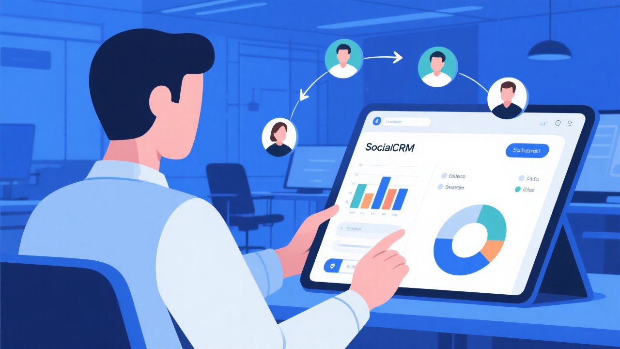 社交CRM系统的10个要害技巧，，，，，，助你快速上手