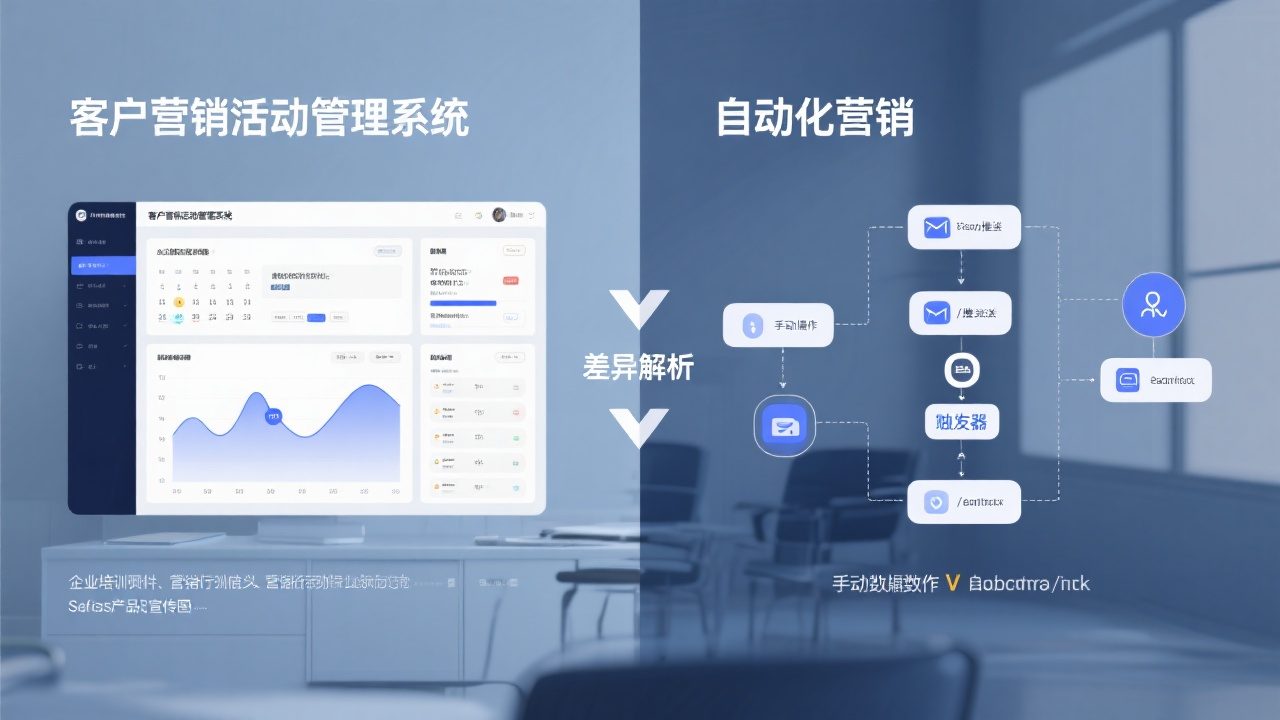 客户营销运动治理系统和自动化营销的差别剖析