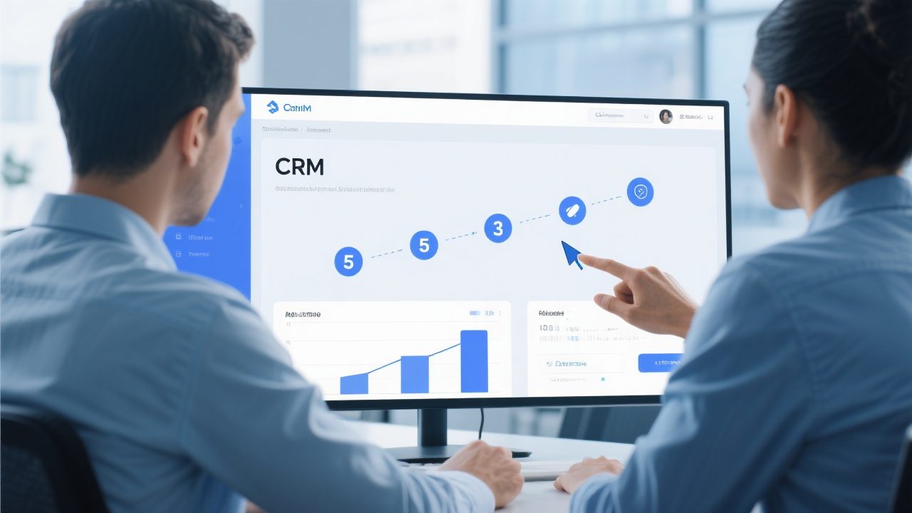 怎样最先crm软件？？？？？5步完整操作流程