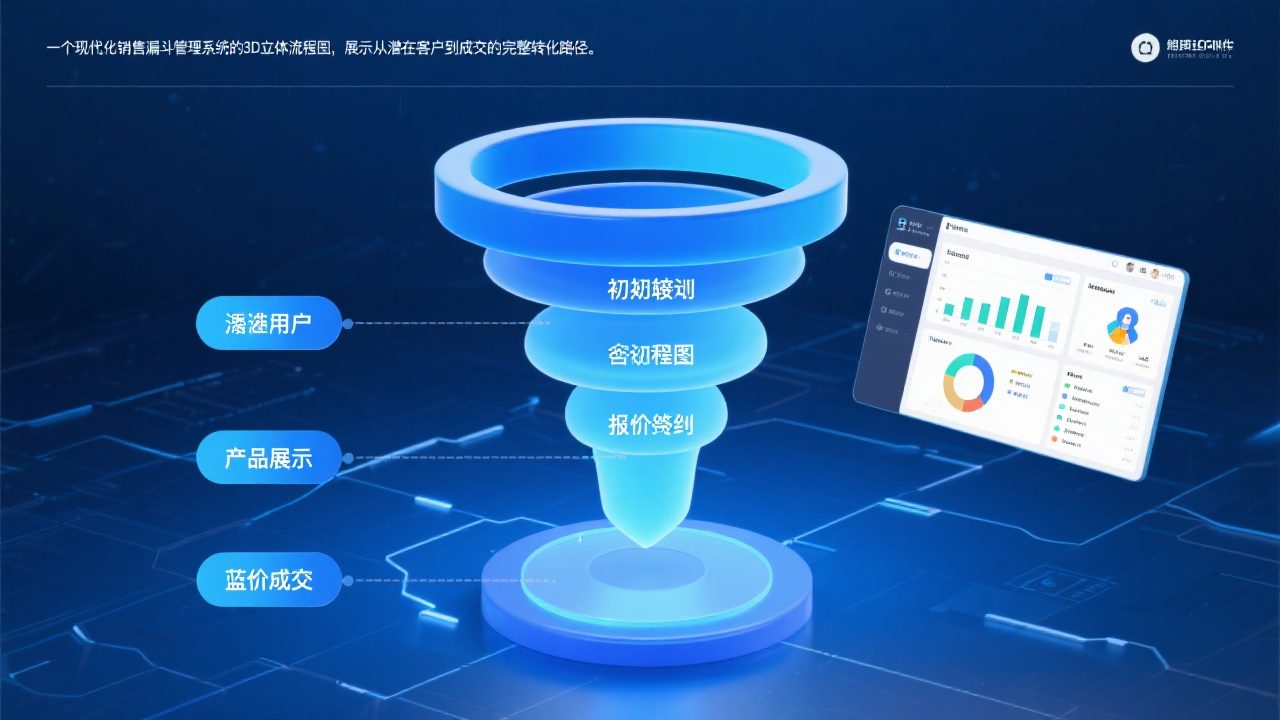 销售漏斗治理系统有哪些焦点组成部分