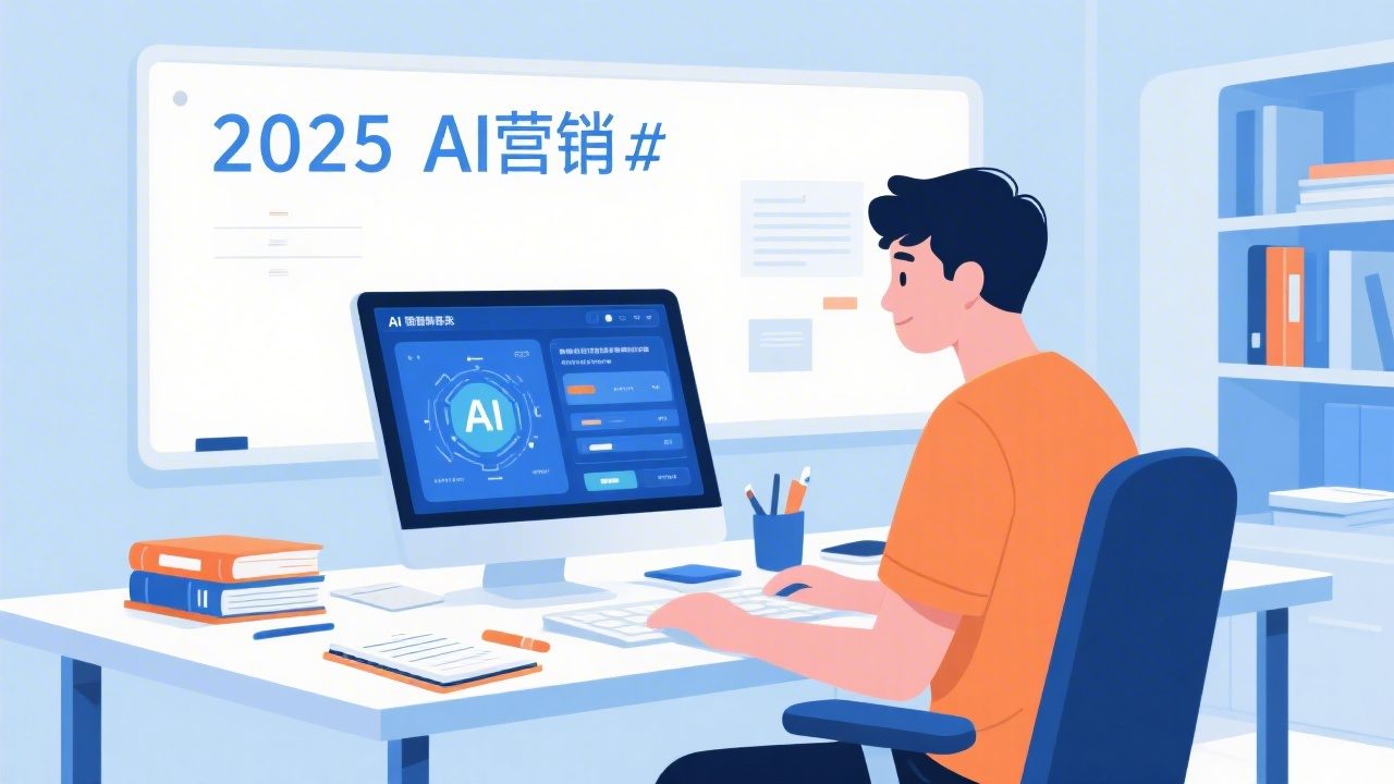 2025年头学者怎样学习AI营销系统
