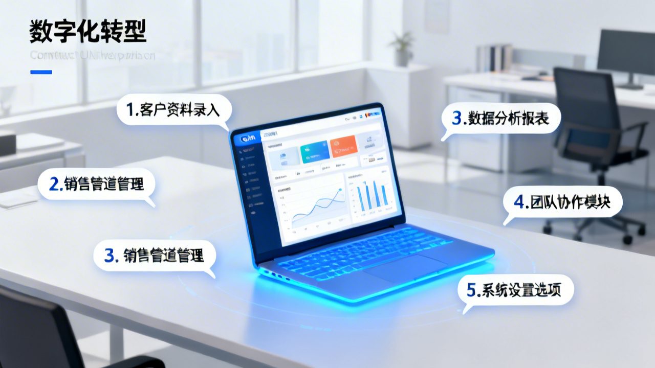 怎样最先企业CRM治理软件？？？？？？？？5步完整操作流程