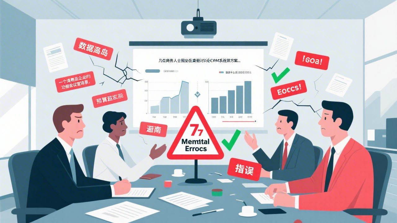 消耗品企业选择CRM的7个致命过失(2026避坑指南)