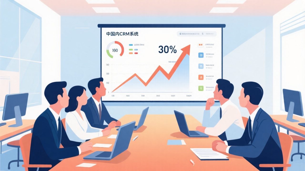销售团队用本土好用的CRM系统，，，，，业绩提升30%的实操要领
