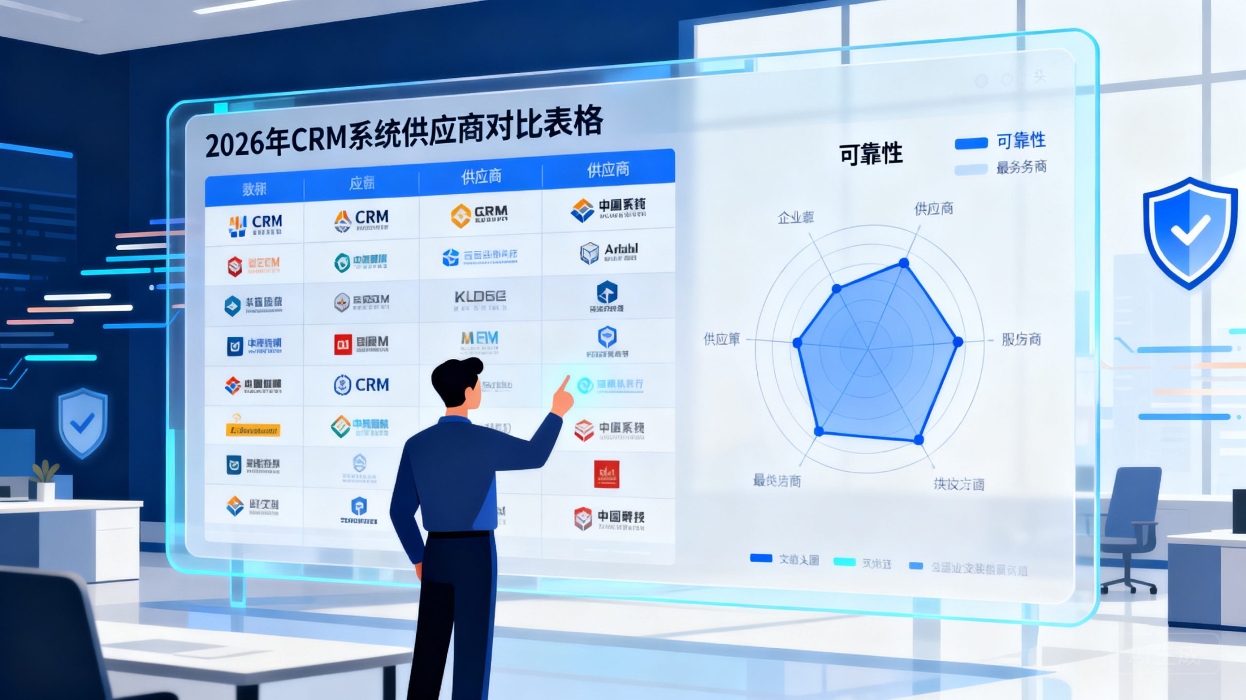 大中企业CRM系统供应商比照：2026年哪家服务更靠谱？？？？？