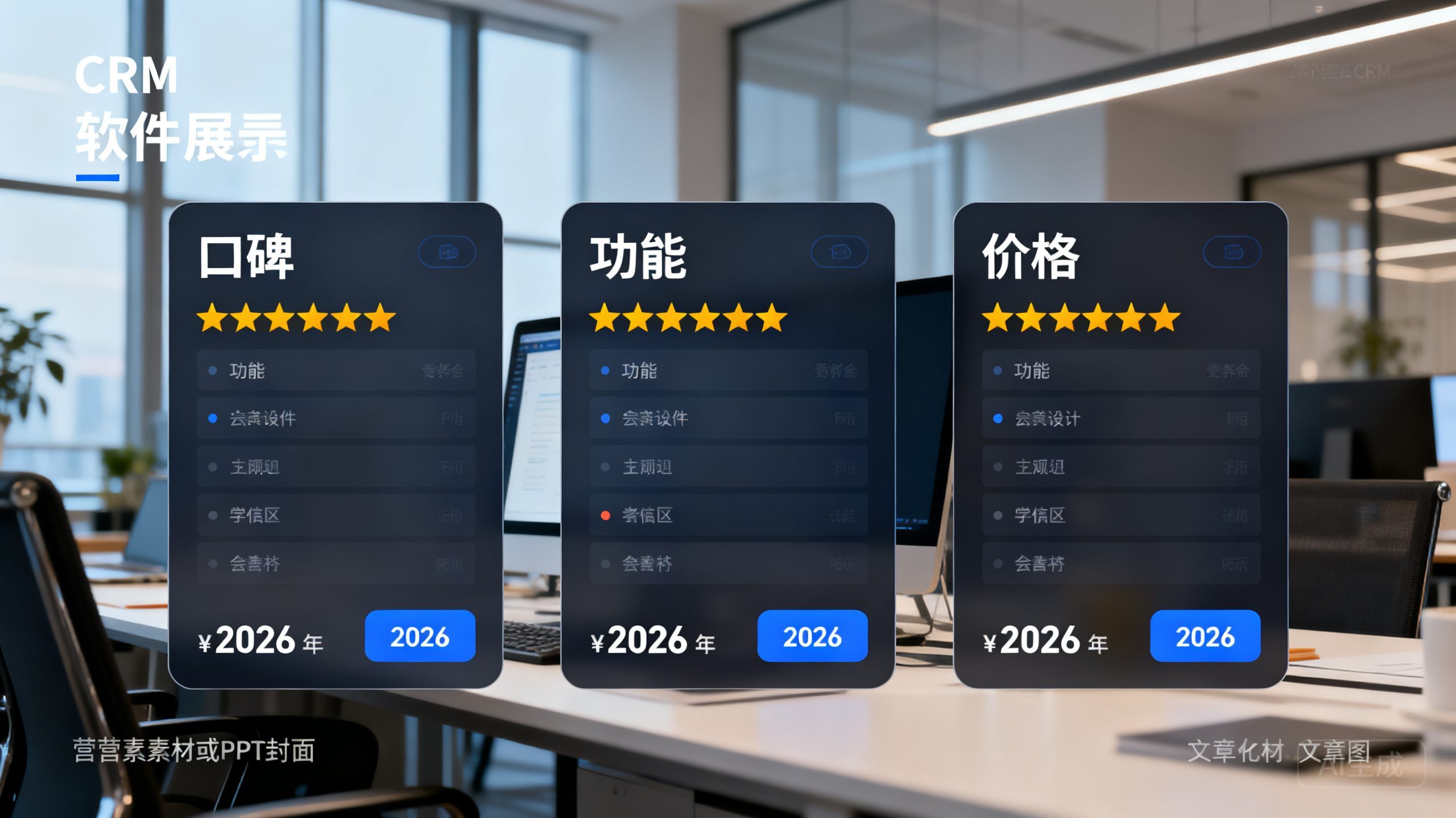 2026年CRM选型：口碑、功效、价钱全方位横评