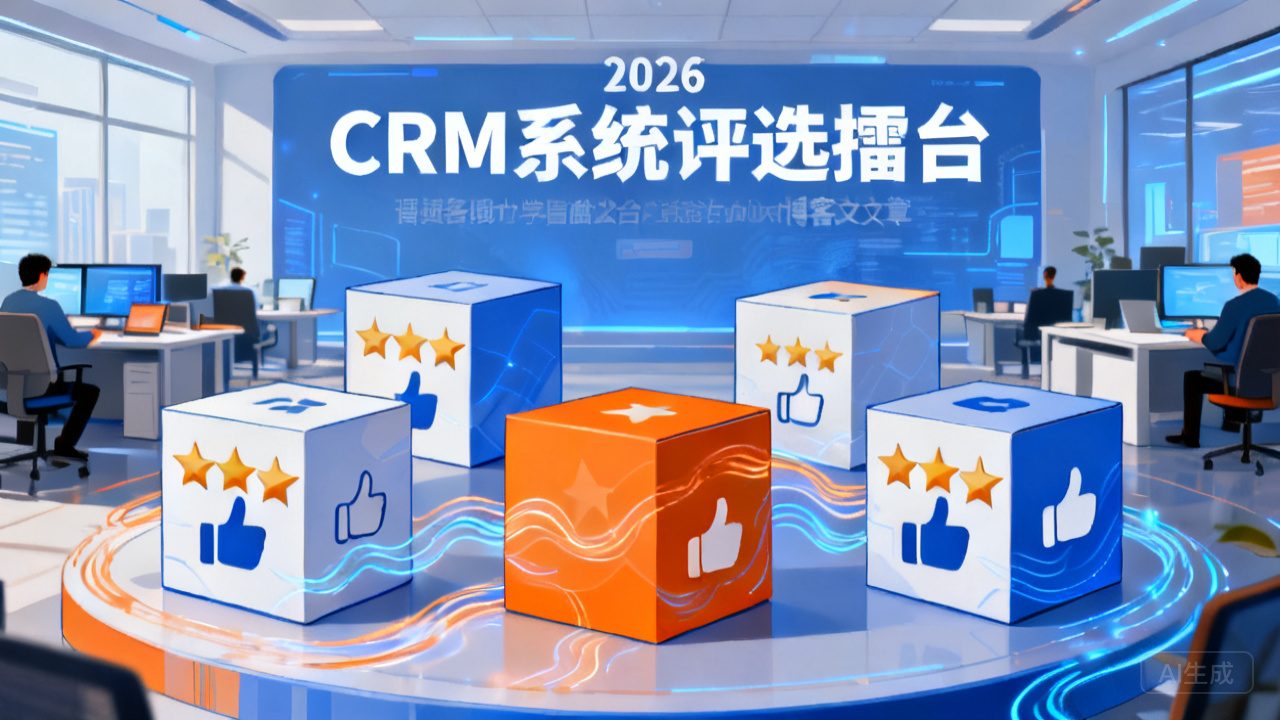 2026年CRM系统哪家强？？？？？5款靠谱产品真适用户口碑