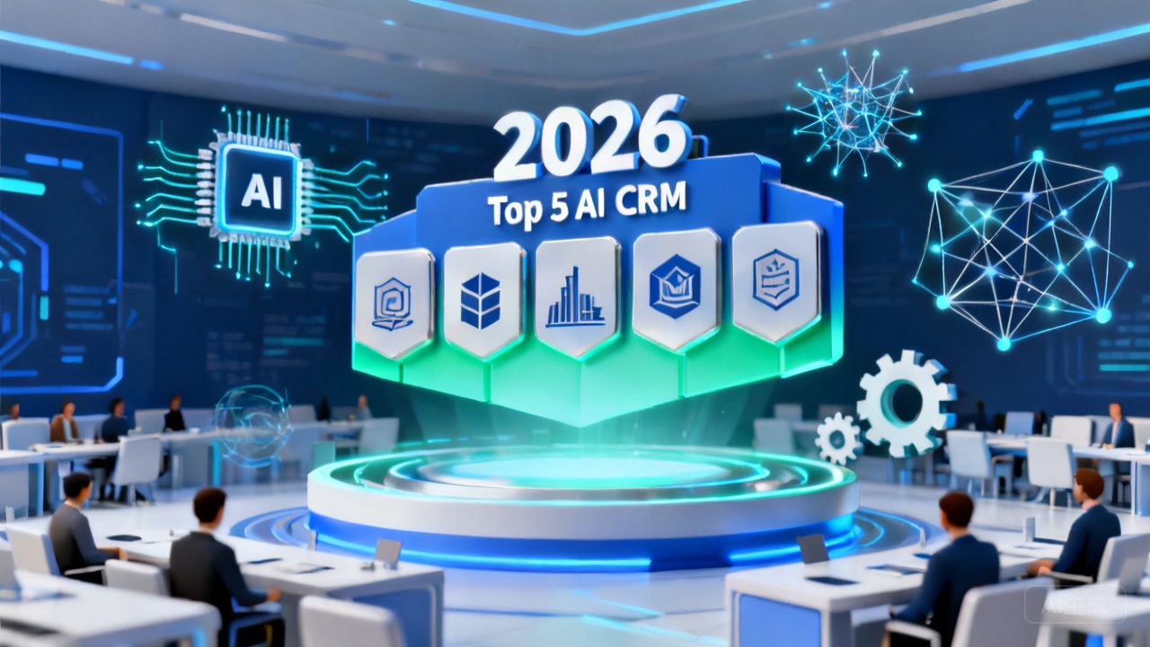 大中型企业必看：2026年AI智能CRM排名前五排行榜