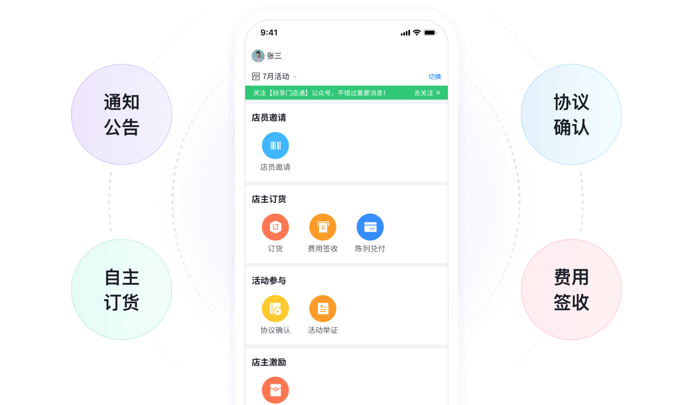 RMM-门店通移动端门店事情台界面截图