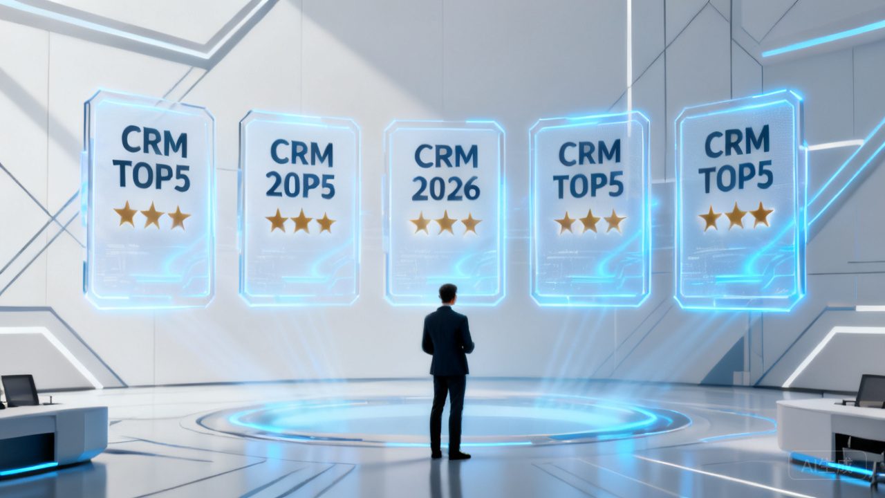 大中企业CRM系统哪家好？？？？？？2026年度TOP5口碑排名与评测