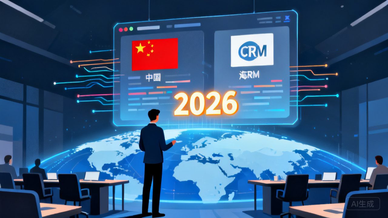 2026年中国大型企业出海CRM推荐，，，，，，，，国产vs入口全比照