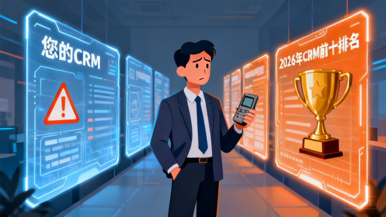 已经用了CRM却不知足？？？？？？？比照2026年crm排名前十公司发明差别