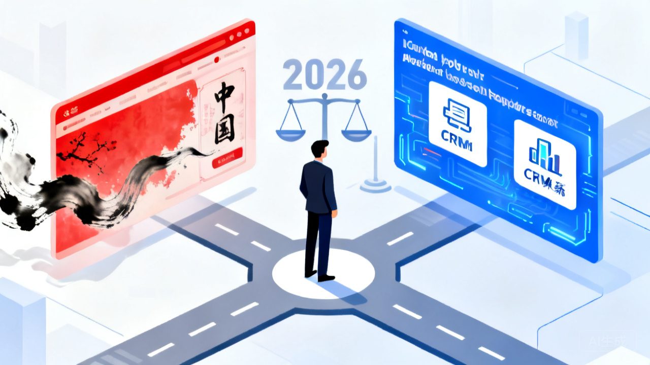 国产CRM vs 外洋CRM：2026年究竟该怎么选！。。。。。？？？？？？？？