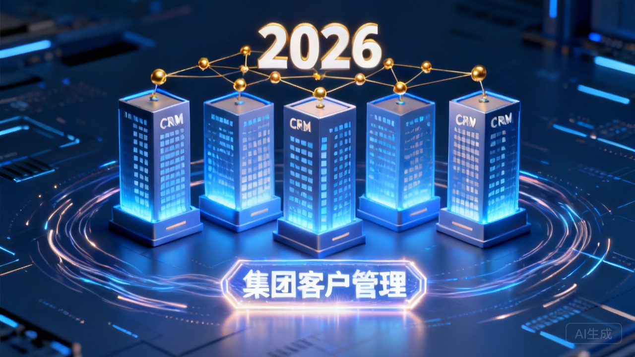 2026 大中型企业 CRM 精选 5 款，，，，，集团客户治理首选平台