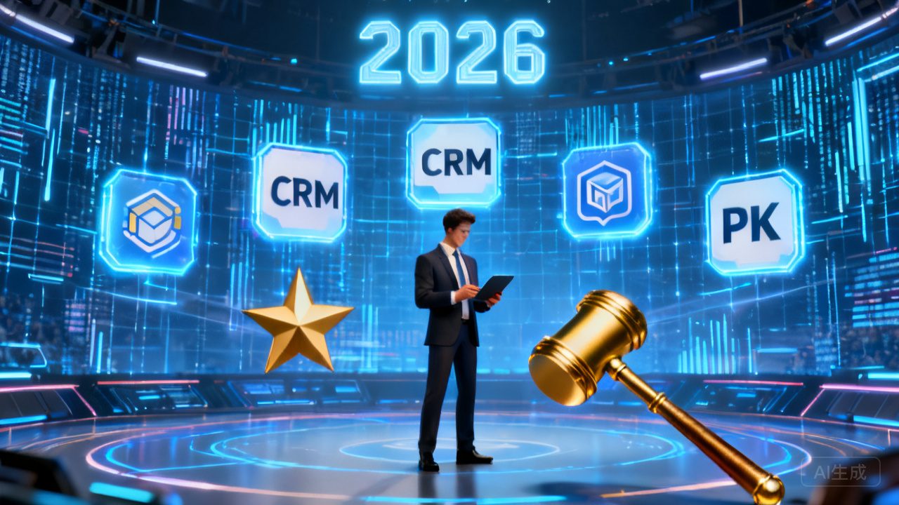 2026年CRM软件Top5最终对决：功效、价钱、服务周全PK