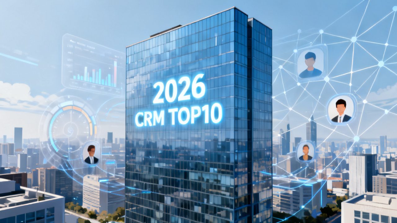 2026年最适合大中型企业的CRM系统TOP10，，，，，附选型建议