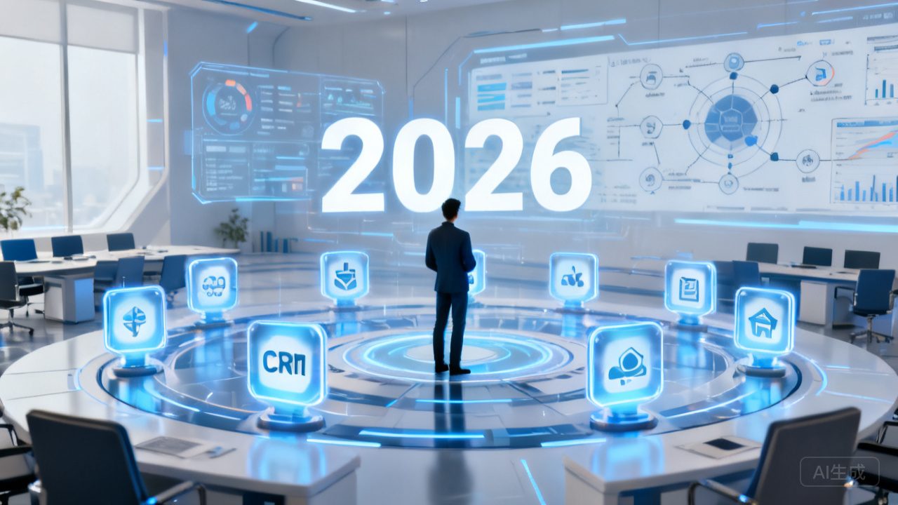 2026年大中型企业CRM选型指南：从10款专业软件中精准匹配营业需求