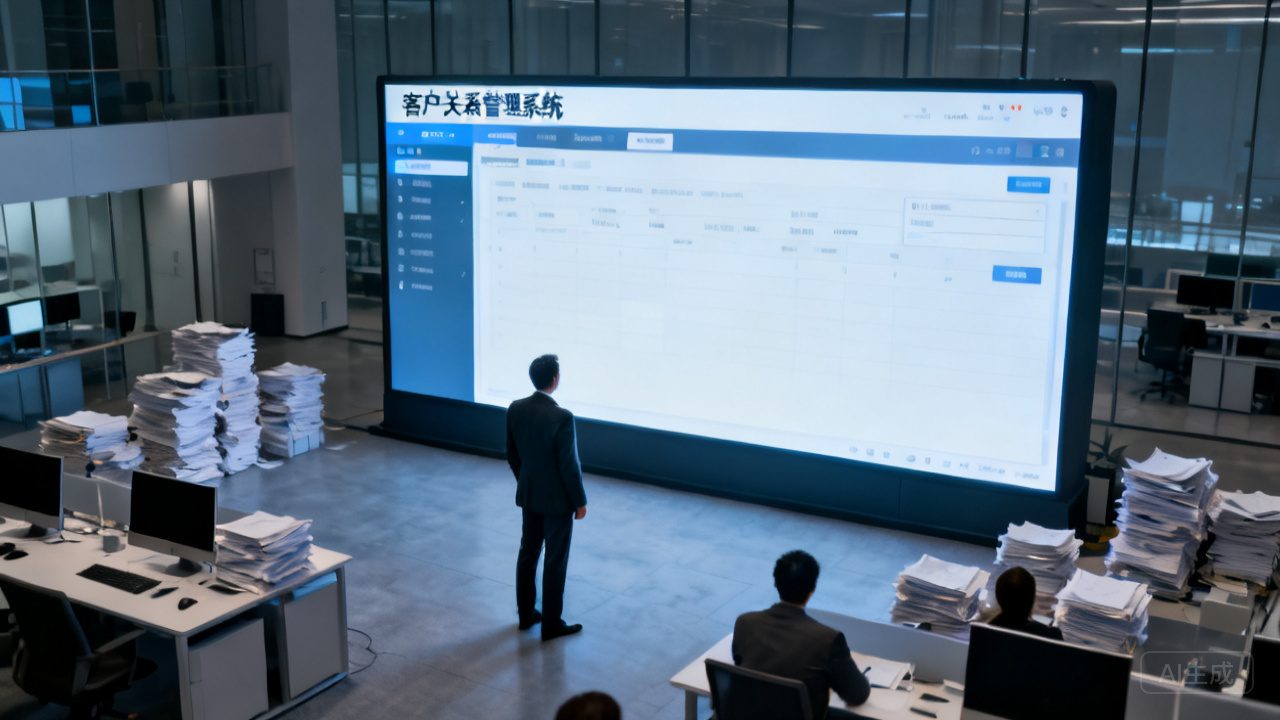 集团企业CRM上线后没人用？？？？？？？选型时就埋下了这些隐患