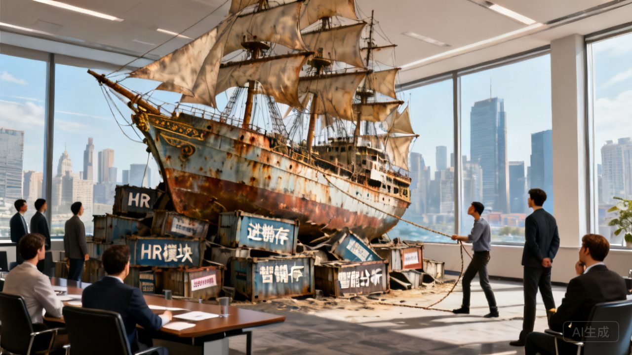 大中型企业CRM选型：为什么“功效越多”反而越难落地？？？？？？