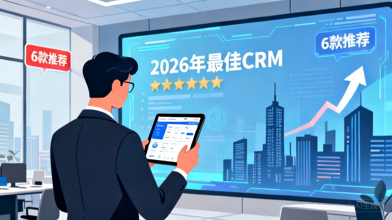 大型企业用什么CRM好？？？？？2026年6款高口碑系统推荐