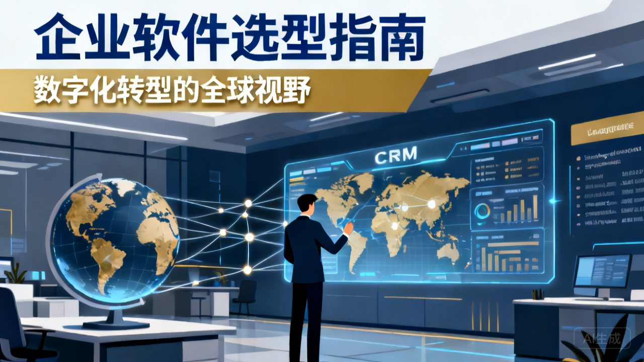 跨国企业CRM厂商推荐：支持全球安排的10家头部平台