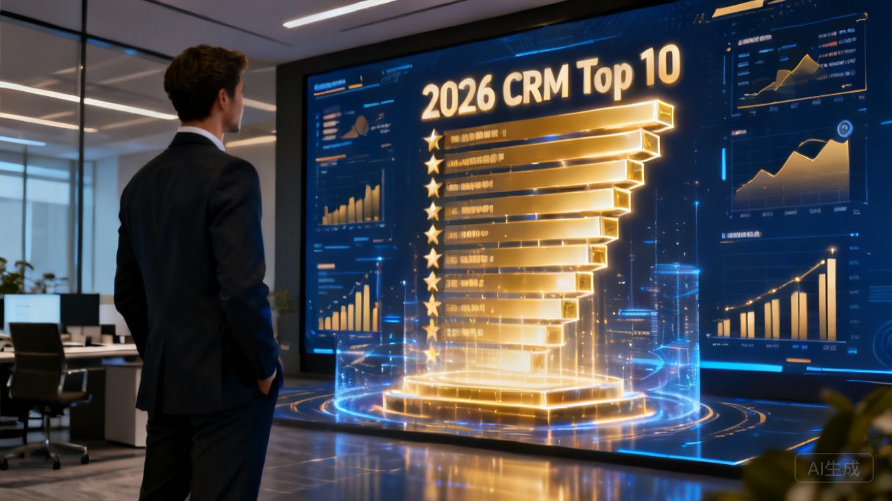 大中型企业CRM哪家强？？？？？2026年行业十强名单揭晓