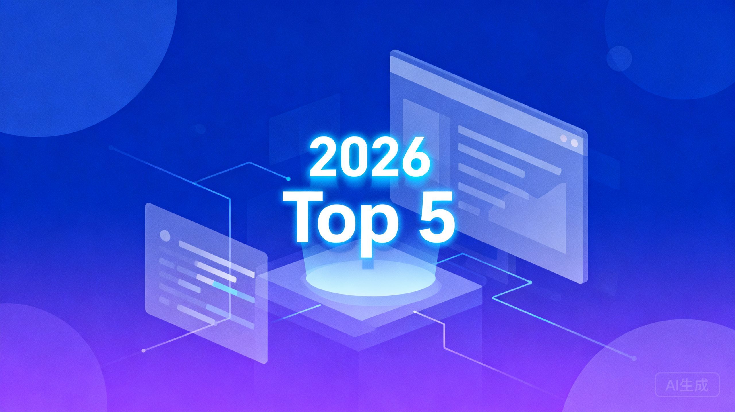 CRM选型最终指南：2026年适合大中企业的CRM系统Top5