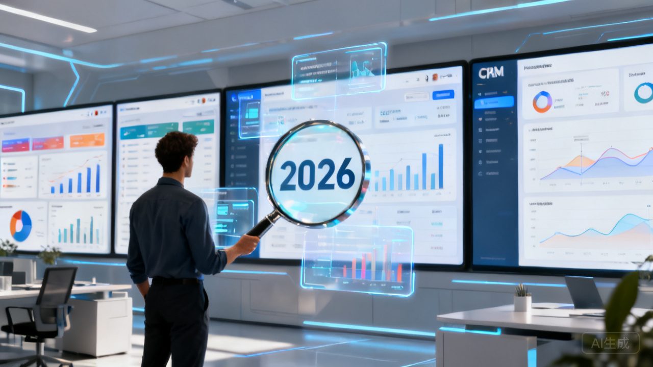 10款专业CRM功效比照：2026年大中型企业选型必看