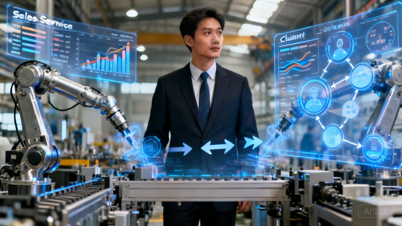 制造业大中型企业CRM选型手册：生产+销售+服务一体化怎么搭？？？？？