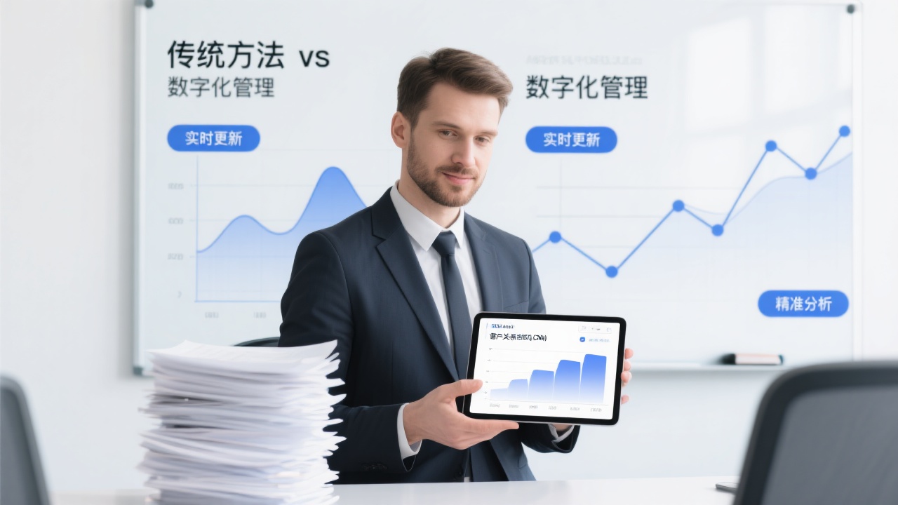 客户跟进治理与古板要领的焦点区别