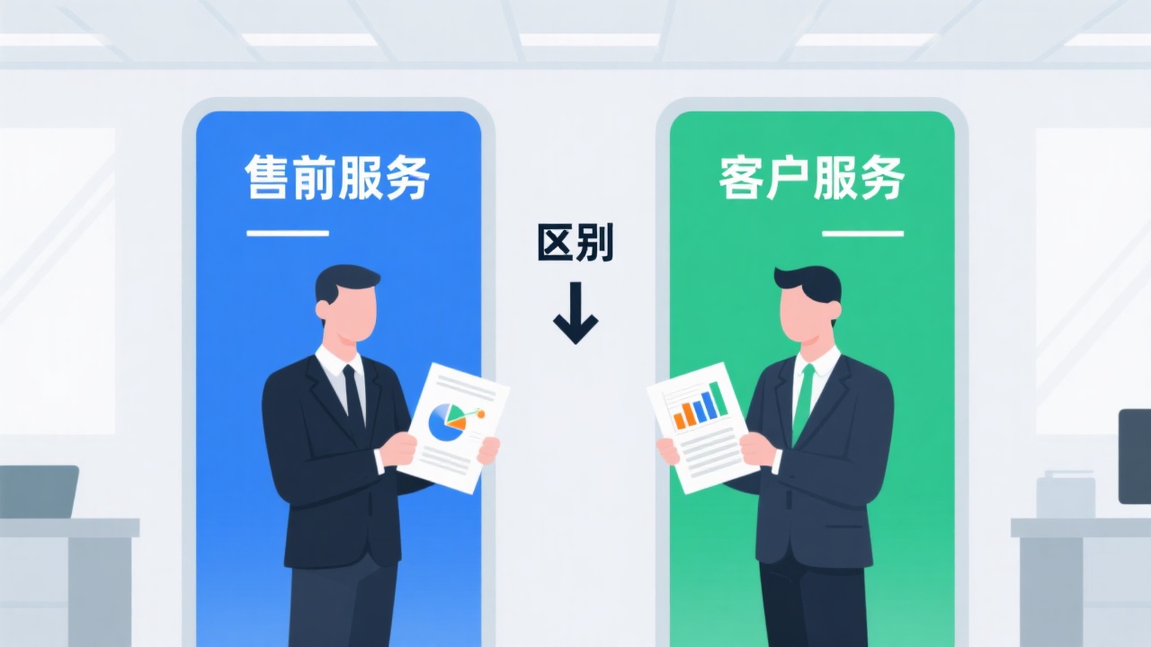 售前服务治理与客户服务的焦点区别
